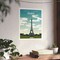 Eiffel Tower Paris France Premium Matte Travel Poster product 3